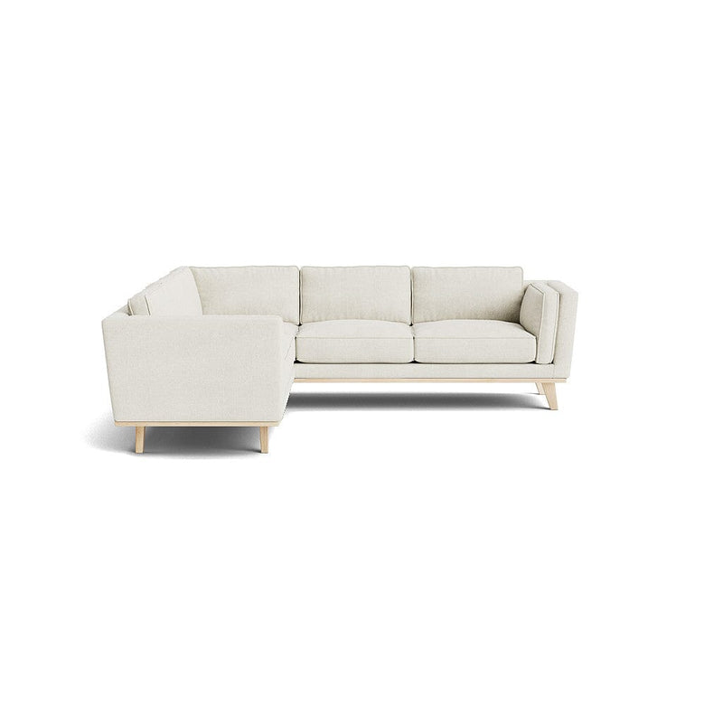 Kirnik Corner Sectional in Natural Latex - Linen