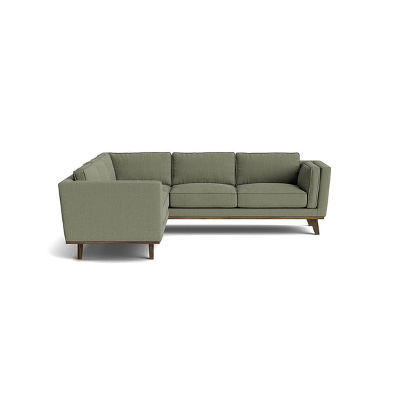 Kirnik Corner Sectional in Natural Latex - Linen