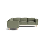 Kirnik Corner Sectional in Natural Latex - Linen