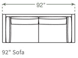 Kirnik Sofa in Natural Latex - Recycled Polyester