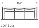 Kirnik Sofa in Natural Latex - Recycled Polyester