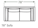 Kirnik Sofa in Natural Latex - Recycled Polyester