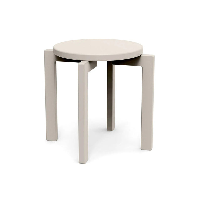 L4 Recycled Outdoor Stacking Stool Outdoor Stools Loll Designs Fog 