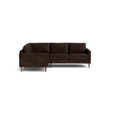 Lala Corner Sectional in Natural Latex - Leather