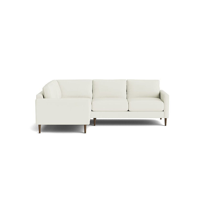 Lala Corner Sectional in Natural Latex - Leather