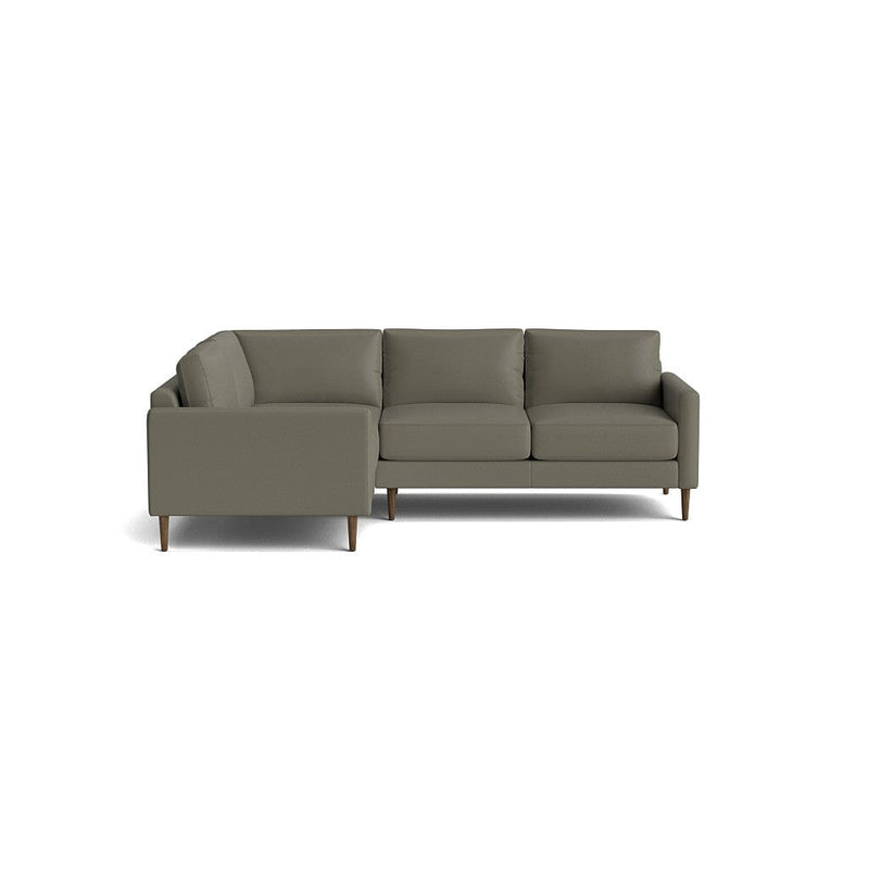 Lala Corner Sectional in Natural Latex - Leather