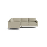 Lala Corner Sectional in Natural Latex - Leather