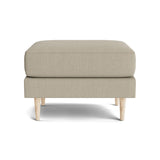 Lala Ottoman in Natural Latex - Linen