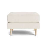 Lala Ottoman in Natural Latex - Linen