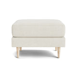 Lala Ottoman in Natural Latex - Linen