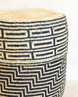 Large Oaxacan Woven Lidded Basket