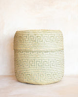 Large Oaxacan Woven Lidded Basket