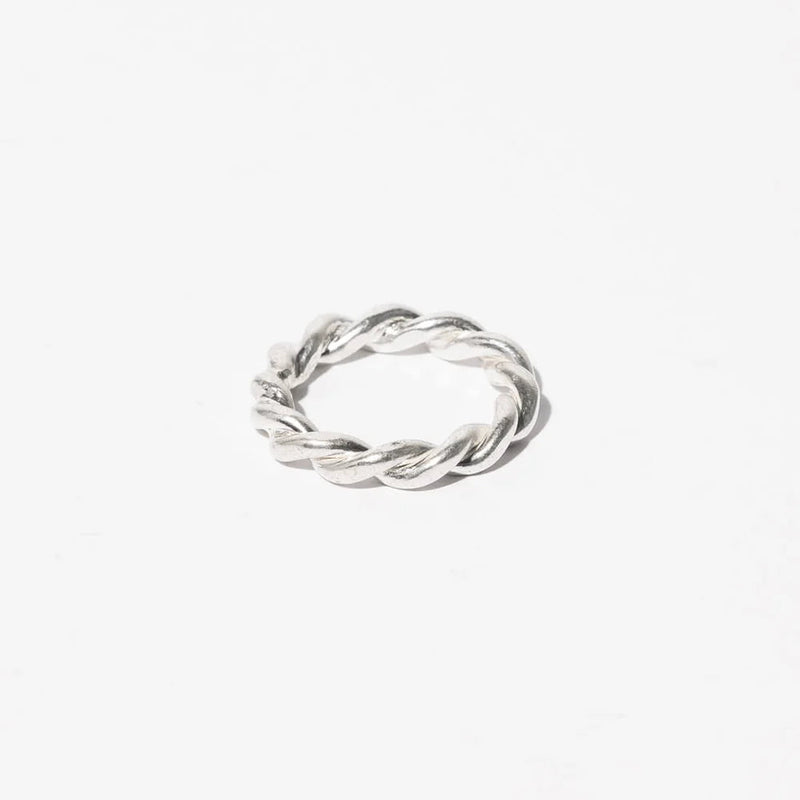 Large Rope Ring Rings Mulxiply Sterling Silver 6 