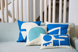 Leah Singh HENRI ARCH PILLOW - SKY Pillow Leah Singh 