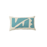 Leah Singh HENRI SHAPES PILLOW - SKY Pillow Leah Singh 