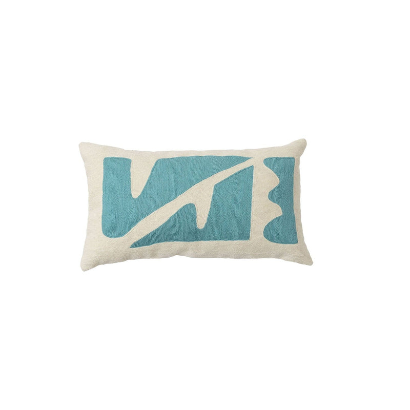 Leah Singh HENRI SHAPES PILLOW - SKY Pillow Leah Singh 