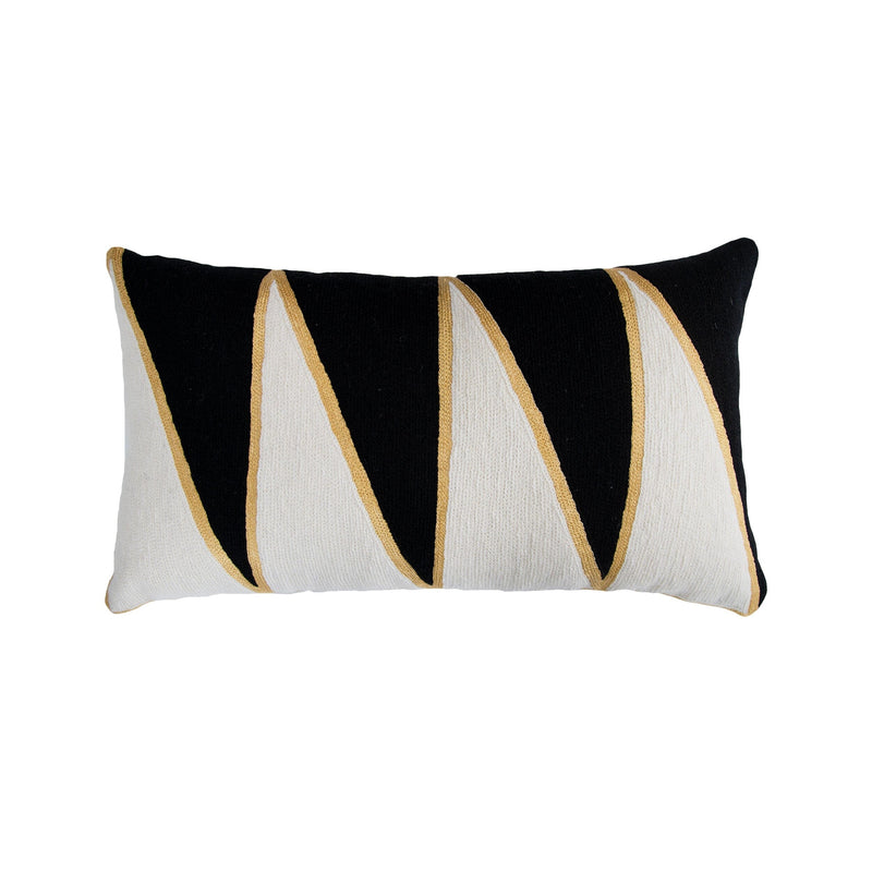 Leah Singh TRIBECA TRIANGLES PILLOW Pillow Leah Singh 