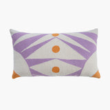 Leah Singh ZAZA DOTS PILLOW - LILAC Pillow Leah Singh 