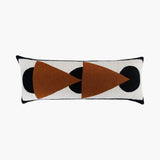 Leah Singh ZAZA LUMBAR PILLOW - BLACK Pillow Leah Singh 