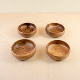 LIKHÂ Acacia Calabash Bowls, set of 1 large + 4 small bowls | LIKHÂ Bowls LIKHÂ 