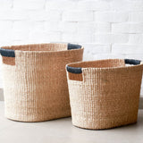 LIKHÂ Black Medium Oval Storage Basket - Weave Baskets | LIKHA Baskets LIKHÂ 