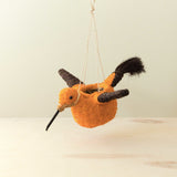 LIKHÂ Hummingbird Planter - Coco Coir | LIKHA x Gilded Frond Clay + Textiles LIKHÂ 