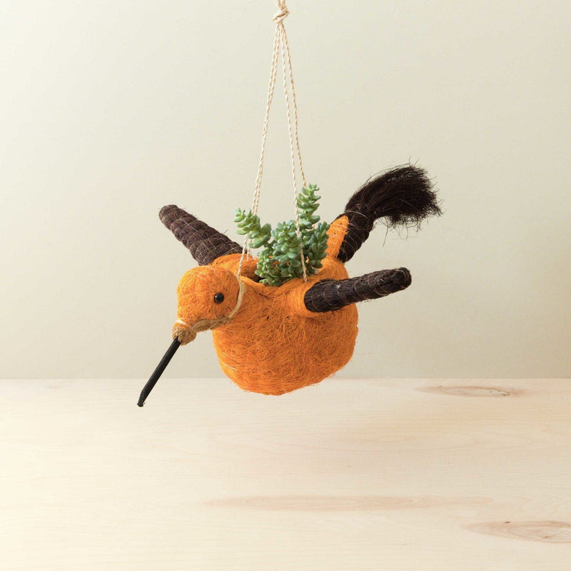 LIKHÂ Hummingbird Planter - Coco Coir | LIKHA x Gilded Frond Clay + Textiles LIKHÂ 