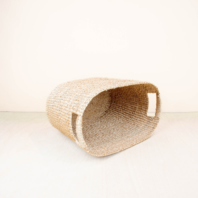 LIKHÂ Natural Medium Oval Basket - Abaca Baskets | LIKHA Baskets LIKHÂ 