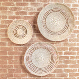 LIKHÂ Open Weave Wall Baskets, set of 3 - Woven Wall Baskets | LIKHÂ Wall Baskets LIKHÂ 