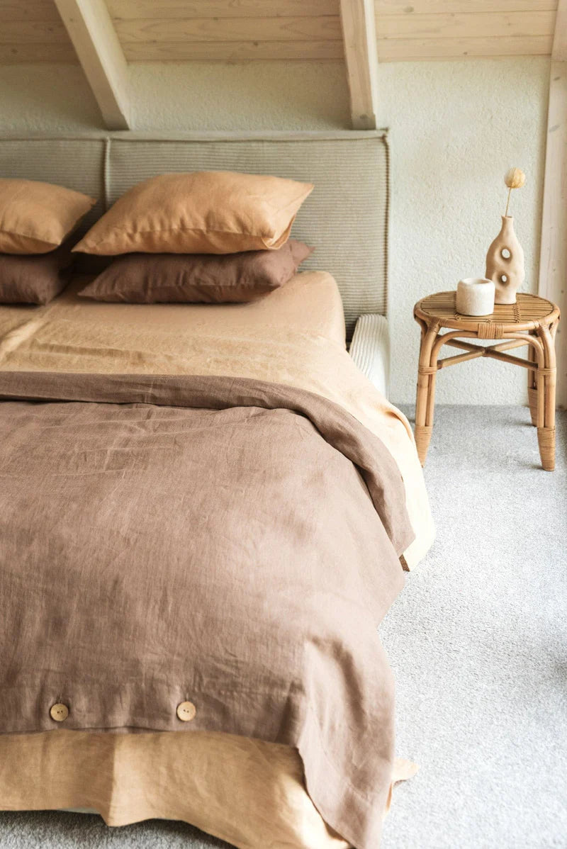 Linen Duvet Cover Bedding Set