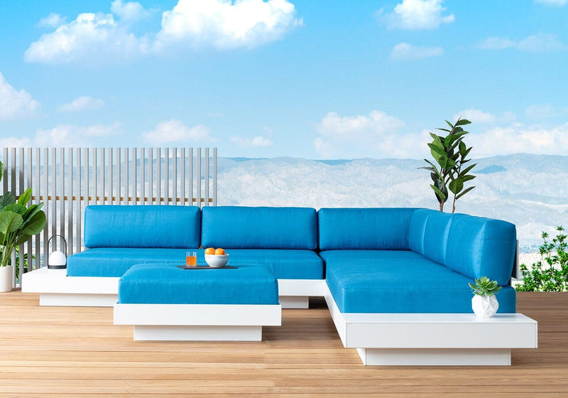 Loll Designs Platform One Sofa with Tables Furniture Loll Designs 