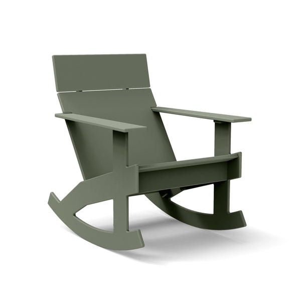 Lollygagger Recycled Outdoor Rocker Chair Outdoor Seating Loll Designs Sage 