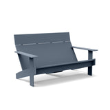 Lollygagger Recycled Outdoor Sofa Outdoor Seating Loll Designs Ash Blue 