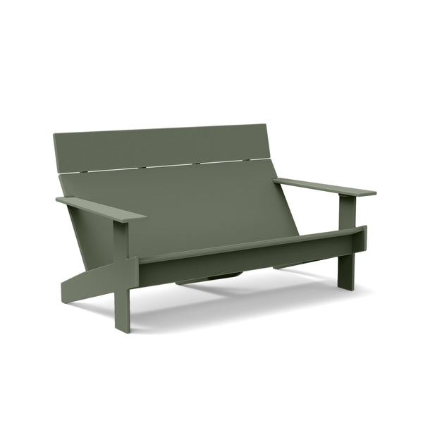 Lollygagger Recycled Outdoor Sofa Outdoor Seating Loll Designs Sage 