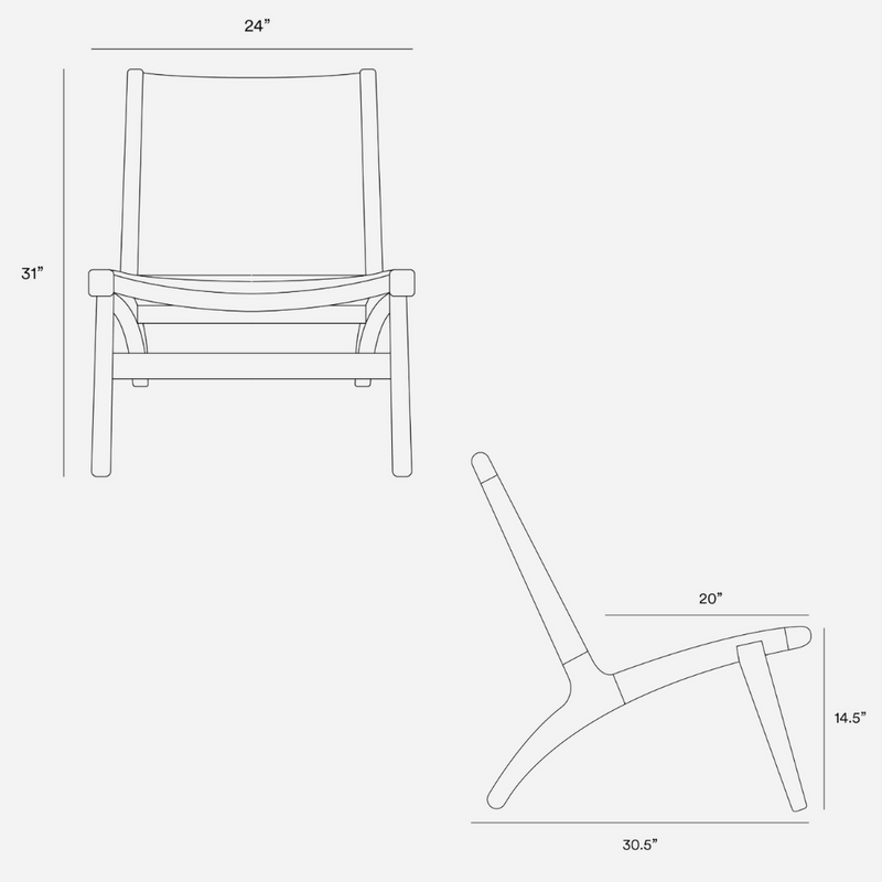 Masaya Manila Lounge Chair - Momotombo