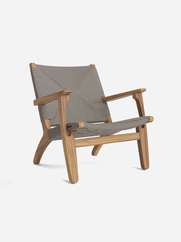 Masaya Armchair | Taupe Manila #3 Lounge Chair MasayaCo 