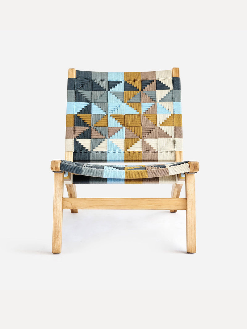 Masaya Lounge Chair | Prisma Pattern Lounge Chair MasayaCo 