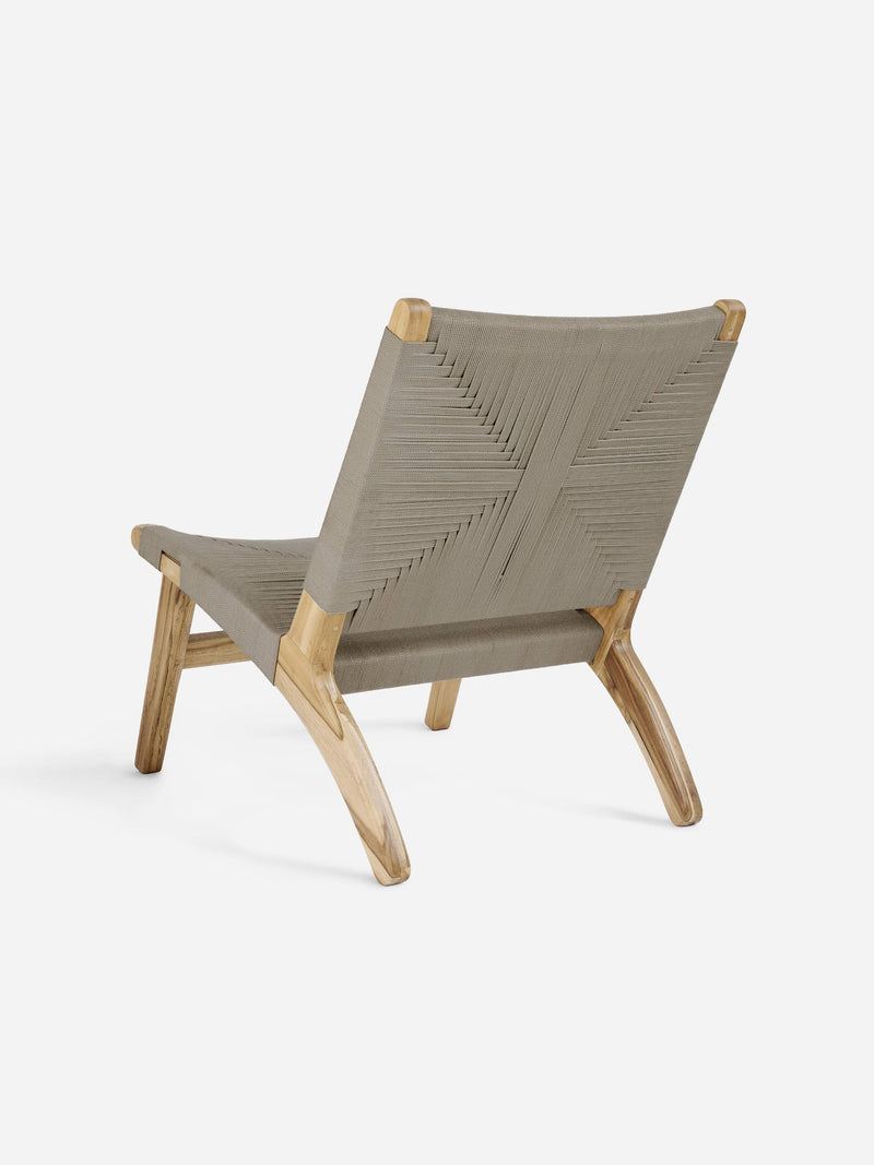 Masaya Lounge Chair | Taupe Manila #3 Lounge Chair MasayaCo 