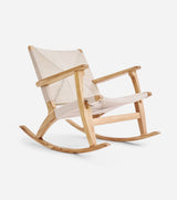 Masaya Rocking Chair - Naturaline Cross Braided Cord