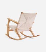 Masaya Rocking Chair - Naturaline Cross Braided Cord