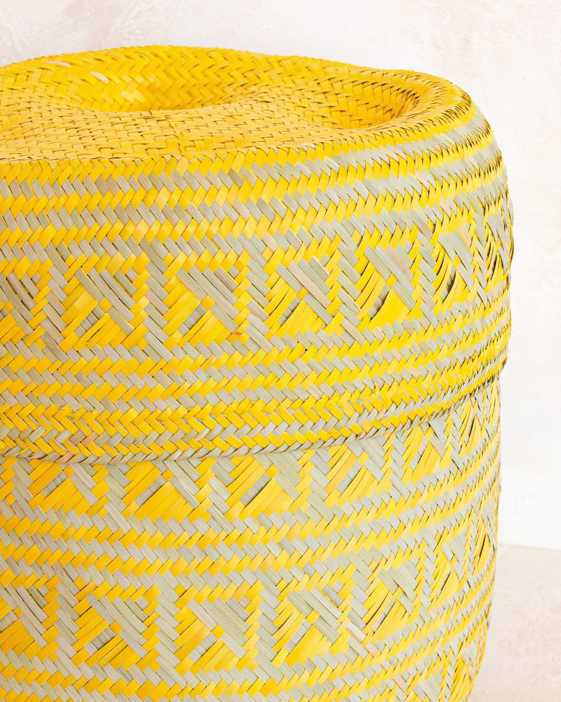 Medium Oaxacan Woven Basket