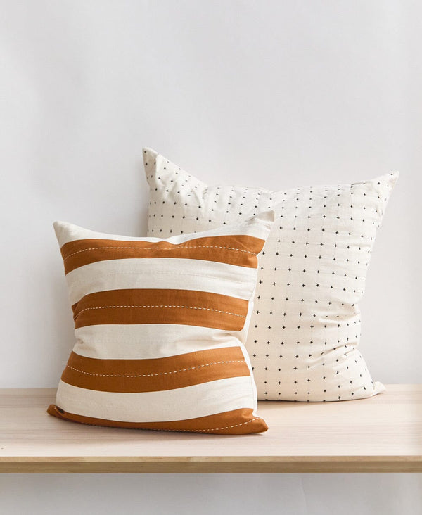 Medium Stripe Throw Pillow Throw Pillow Anchal 