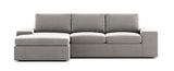 Medley Blumen Chaise Sectional in Natural Latex Chaise Sectional Medley 