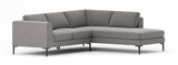 Medley Dekayess Bumper Sectional in Natural Latex Bumper Sectional Medley 