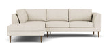 Medley Dekayess Bumper Sectional in Natural Latex Bumper Sectional Medley 