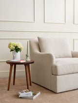 Medley Kaydan Swivel Chair in Natural Latex Accent Chair Medley 