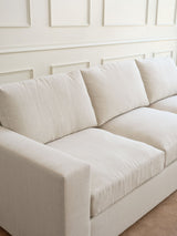 Medley Rio Plush Chaise Sectional in Natural Latex Chaise Sectional Medley 