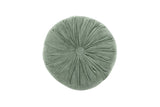 Mini Velvet Round Throw Pillow Throw Pillows Casa Amarosa Sage Green 