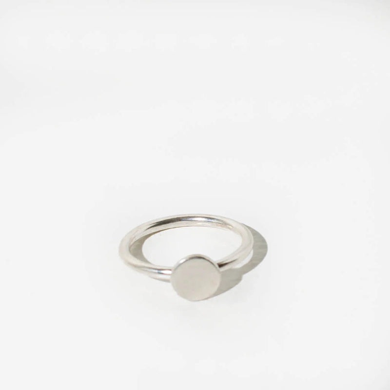 Minimal Dot Ring Rings Mulxiply Sterling Silver 6 