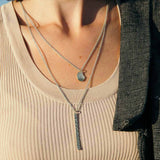 Minimal Stick Necklace Necklaces Mulxiply 